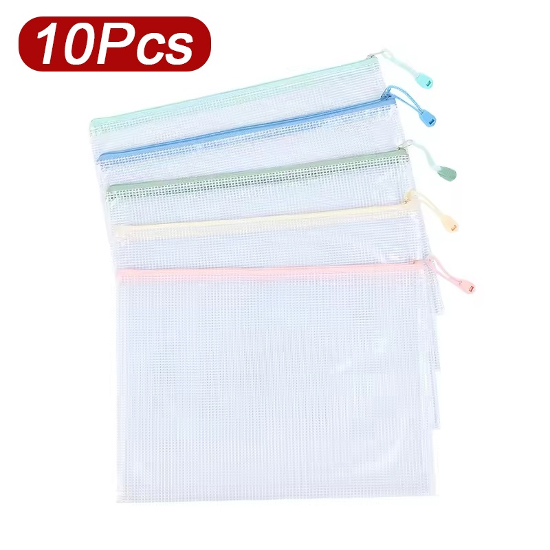 Supply Of Office Stationery - 5-30 Buah Tas Jaring Resleting Dokumen,