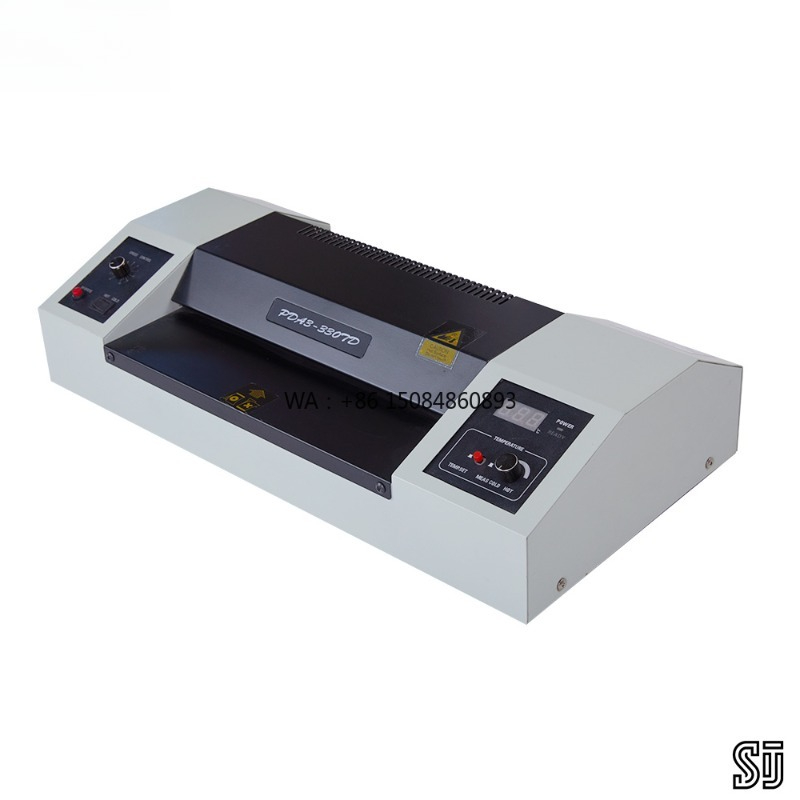 Document Laminator Pouch - Laminator Kantong Panas Dingin Empat Rol