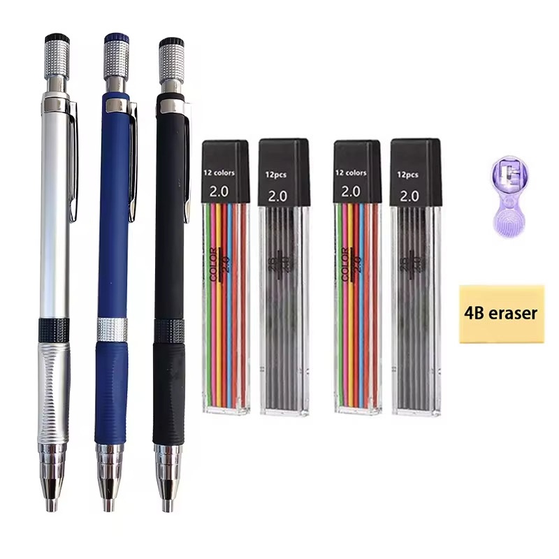 Staedtler Pencil Lumocolor - Set Pensil Mekanik 2.0mm Dengan Isi