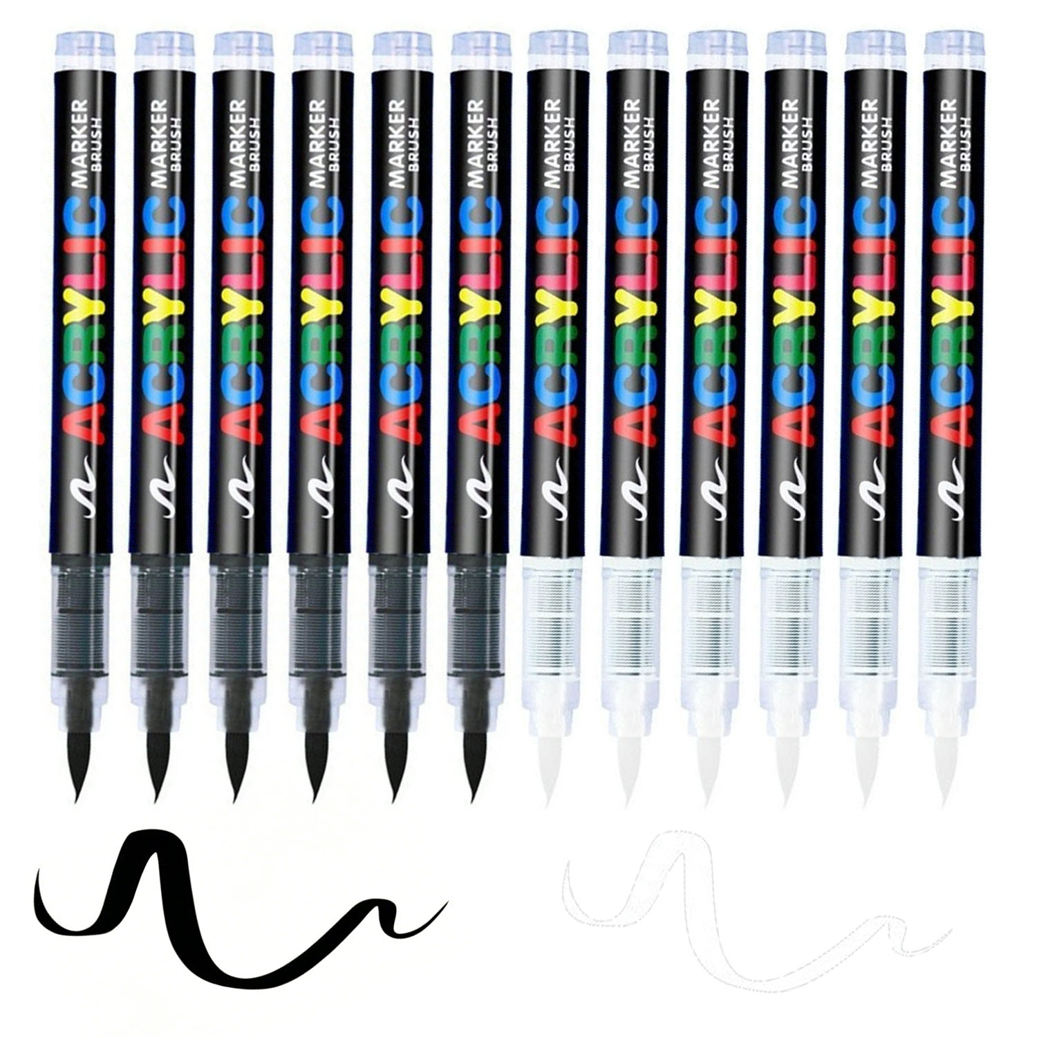 Whiteboard Marker Set - 12 Pcs Set Spidol Akrilik Premium