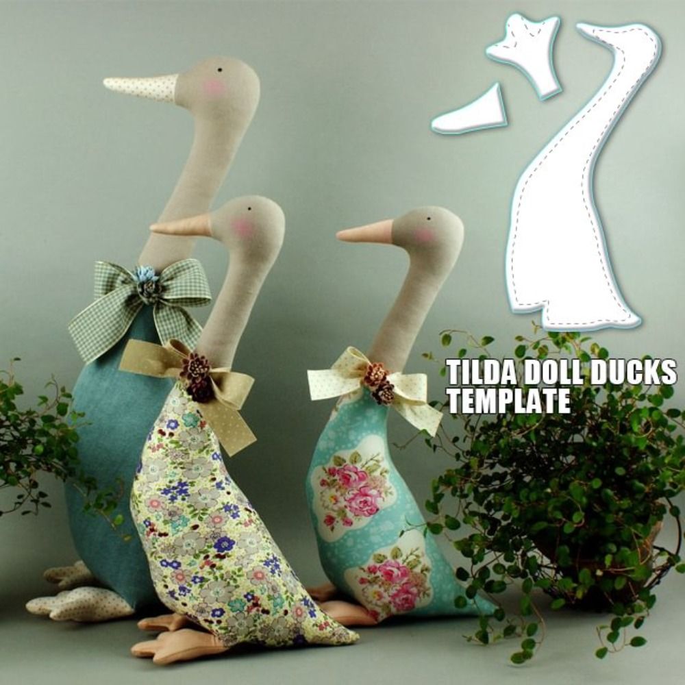 Ruler Set Transparent - Set Templat Dekorasi Bebek Boneka Transparan