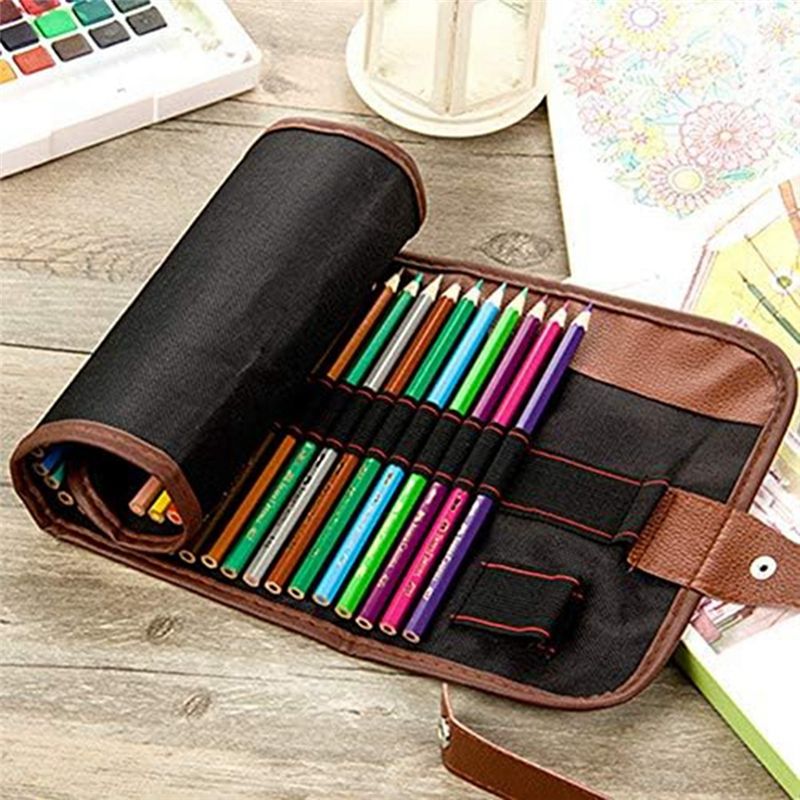 Pen Pouch Roll - BHBL 24 Slot Tempat Pensil Gulung