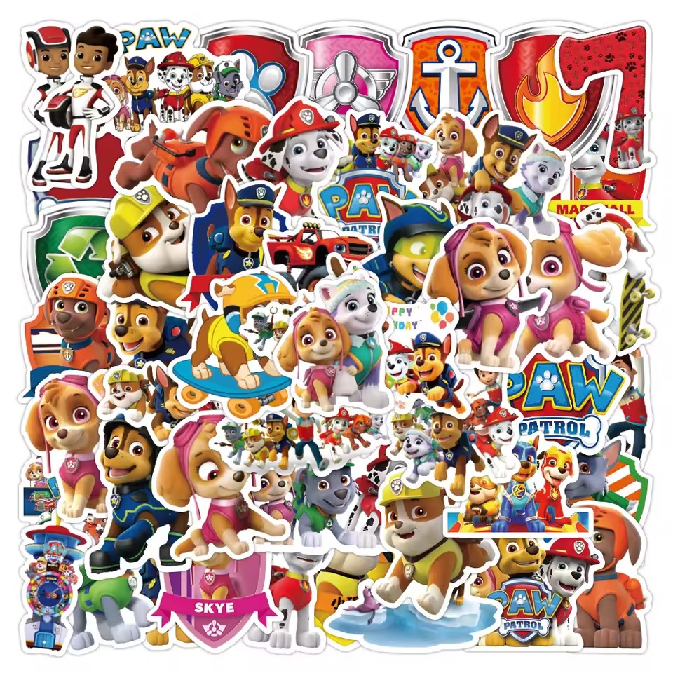 Stationery Supplier - Baru 50 Buah Stiker Kartun Anak-anak