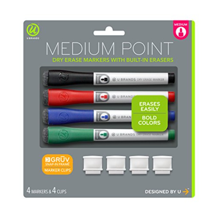 Whiteboard Marker Set - Spidol Papan Tulis dengan Ujung Halus