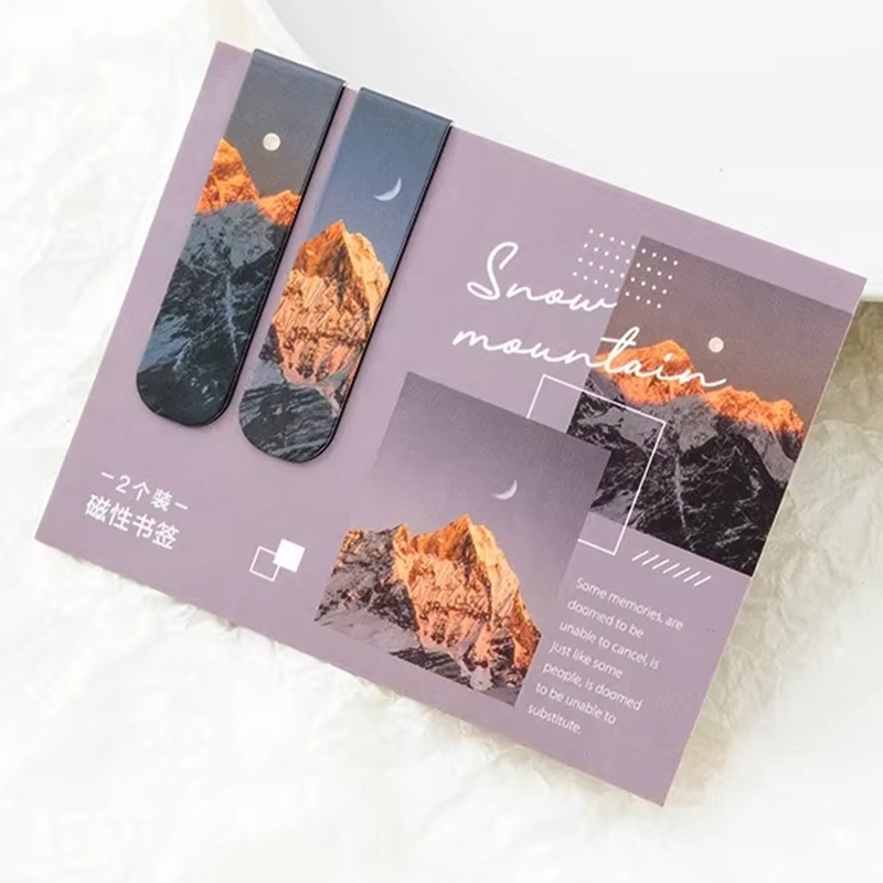 2 Buah Pembatas Buku Magnetik  - Paperclip Magnetic Set ulasan dan harga