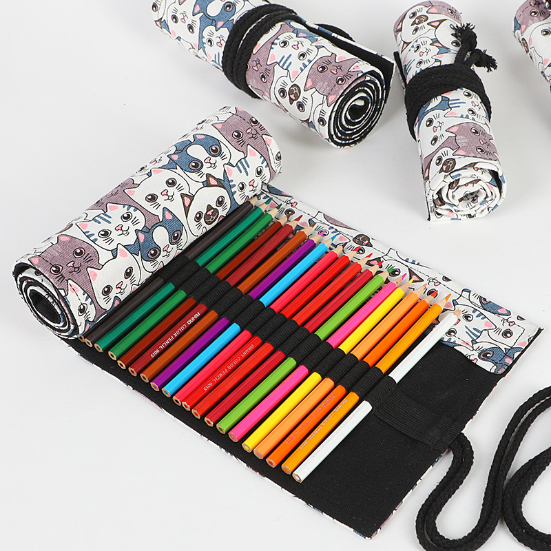 72 Slot kotak pensil sekolah k - Pen Pouch Roll ulasan dan harga