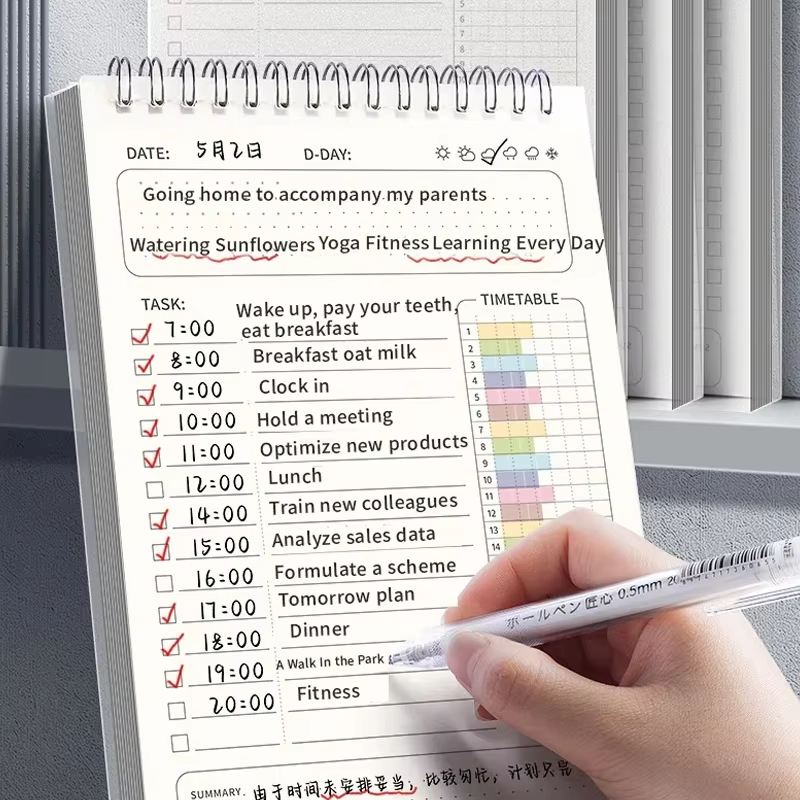 1 Buah Agenda Perencana Spiral - Office Stationery Supply List ulasan dan harga