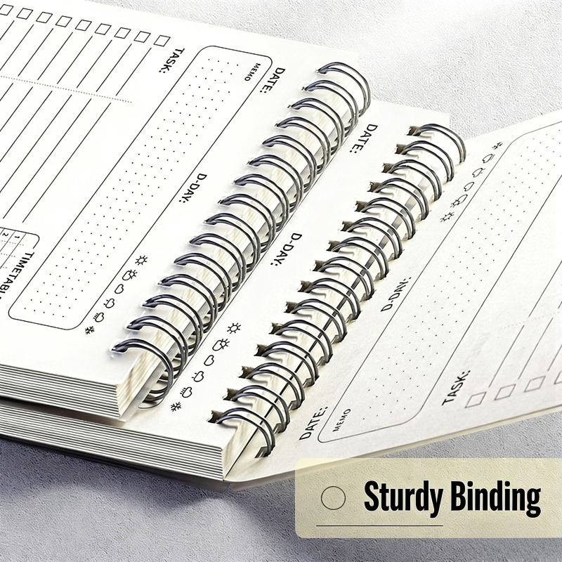 2 Buah Agenda Perencana Spiral - Office Stationery Supply List ulasan dan harga