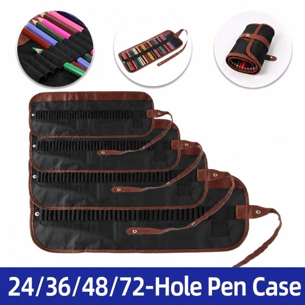 Kotak Pensil Gulung 24/36/48/7 - Pen Pouch Roll ulasan dan harga