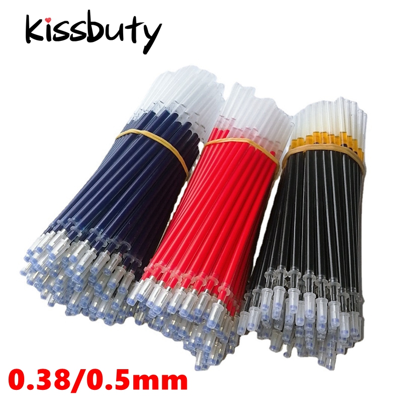 Pena Gel 0.38/0.5mm, isi ulang - Gel Ink Pen Set ulasan dan harga