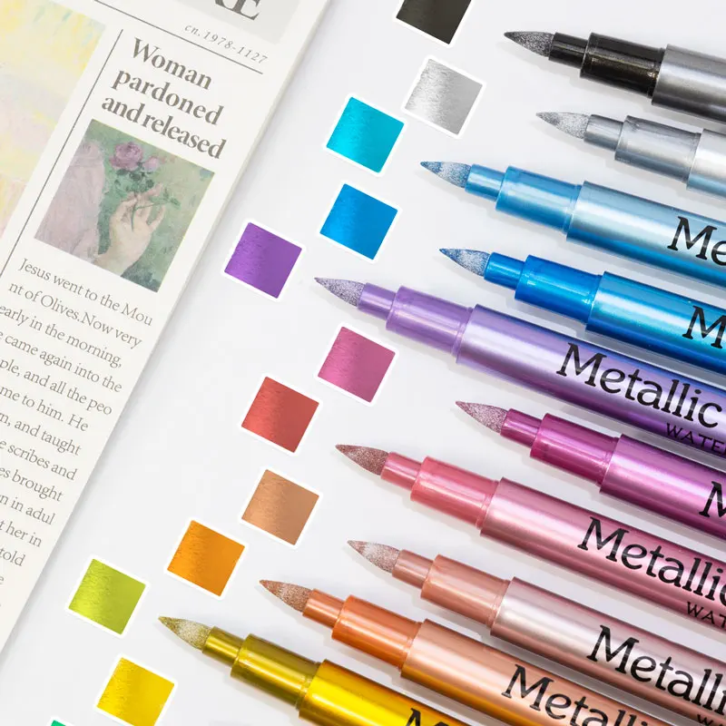 Spidol Cat Akrilik Metalik 24  - Whiteboard Marker Set ulasan dan harga