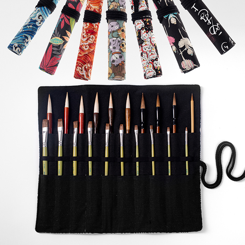 20 Lubang Roll Pensil Case Sek - Pen Pouch Roll ulasan dan harga