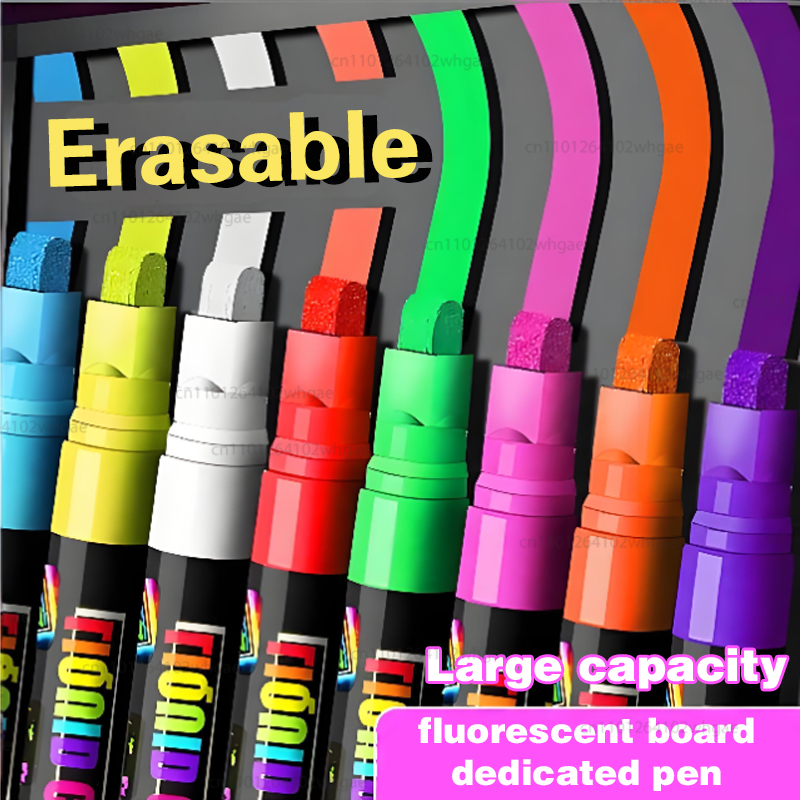 8 Warna 8mm Kapur Cair Dapat D - Whiteboard Marker Set ulasan dan harga