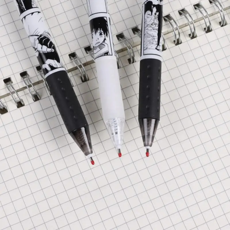 Naruto 6 buah/set pena Gel Ani - Gel Ink Pen Set ulasan dan harga