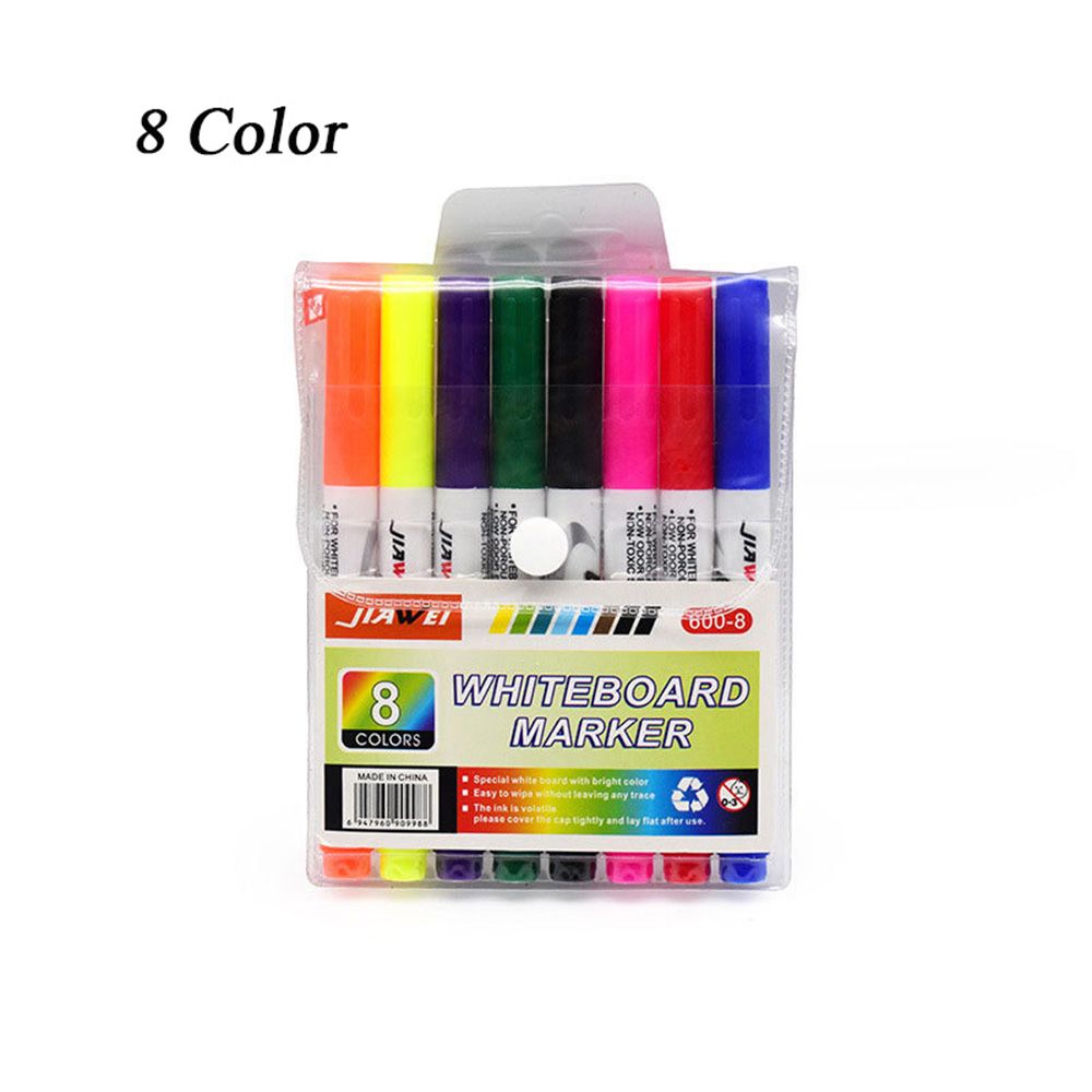 4/8/12 Warna Sendok Keramik Ga - Whiteboard Marker Set ulasan dan harga